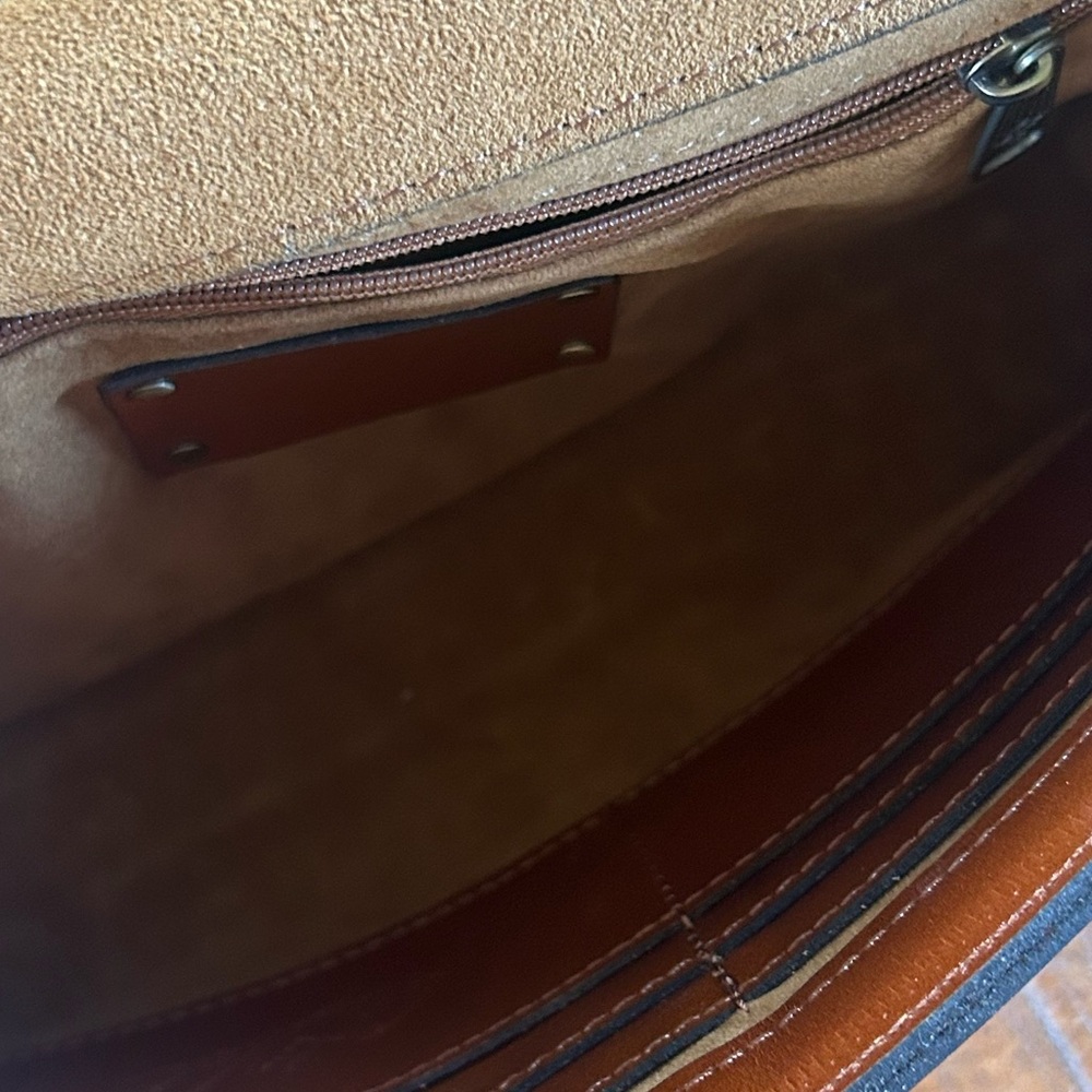 Patricia Nash Giada Natural Woven Turnlock Crossbody Purse - Picture 4 of 7